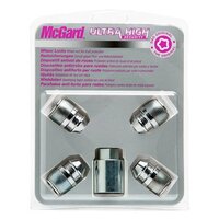 MCGARD 24152SL Гайка колесная секретная (кт.) М12*1,25 H=35 ключ 19 конус вращающиеся кольцо