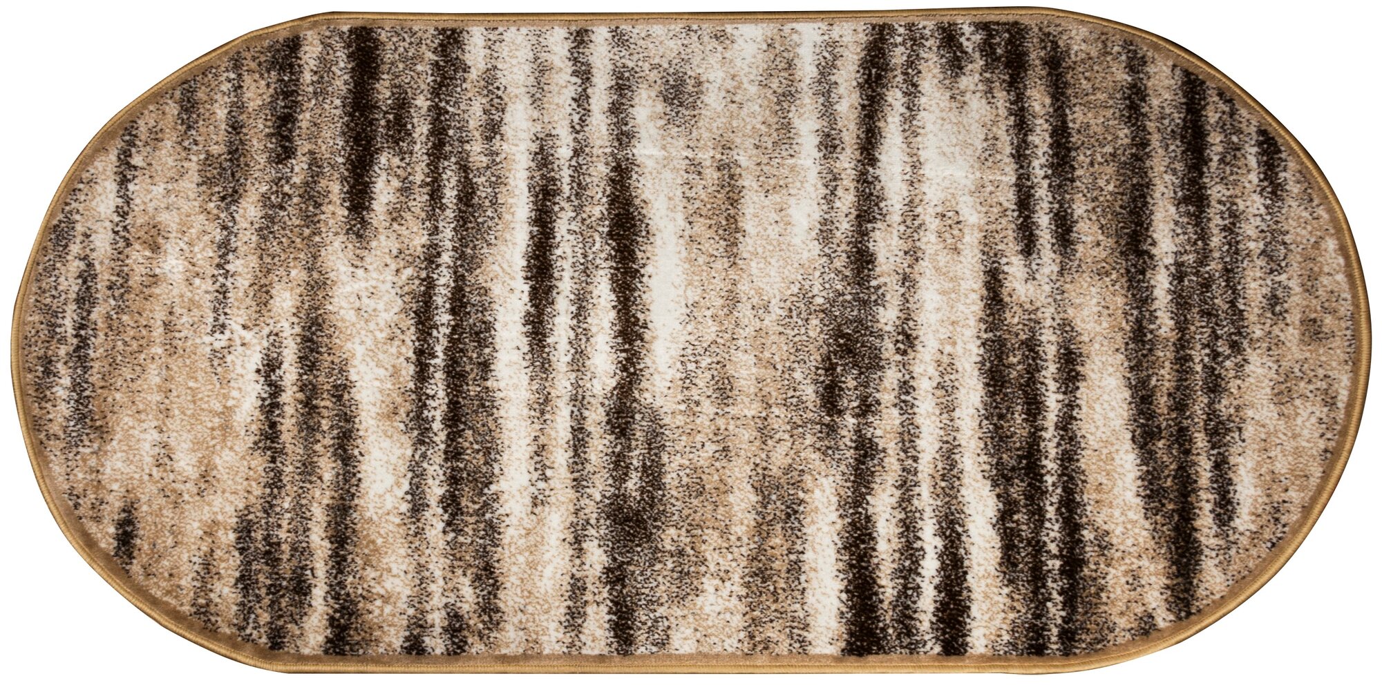 Ковер Люберецкие ковры Соло 44006-01 овальный, 1 x 2 м - фотография № 1