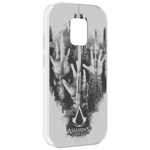 Чехол MyPads Assassin's Creed скрытый клинок для UleFone Power Armor 14 / 14 Pro задняя-панель-накладка-бампер