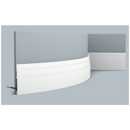 Плинтус напольный гибкий Orac Decor SX180F HIGH LINE, 1шт (длина 2м)