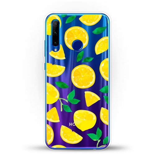фото Силиконовый чехол лимон на honor 10i andy & paul