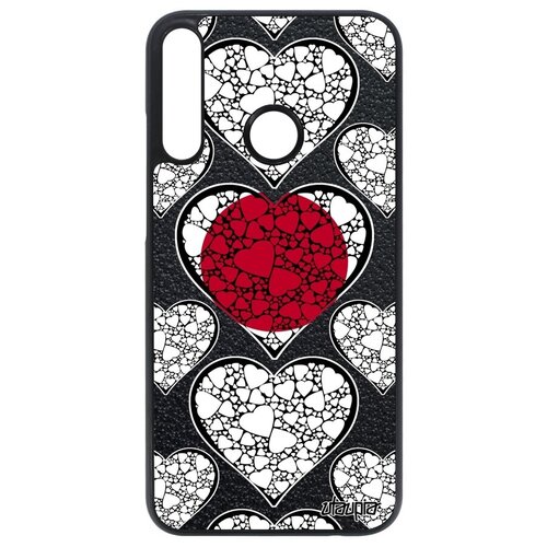 фото Стильный чехол для смартфона // huawei p40 lite e // "флаг японии с сердцем" страна стиль, utaupia, цветной