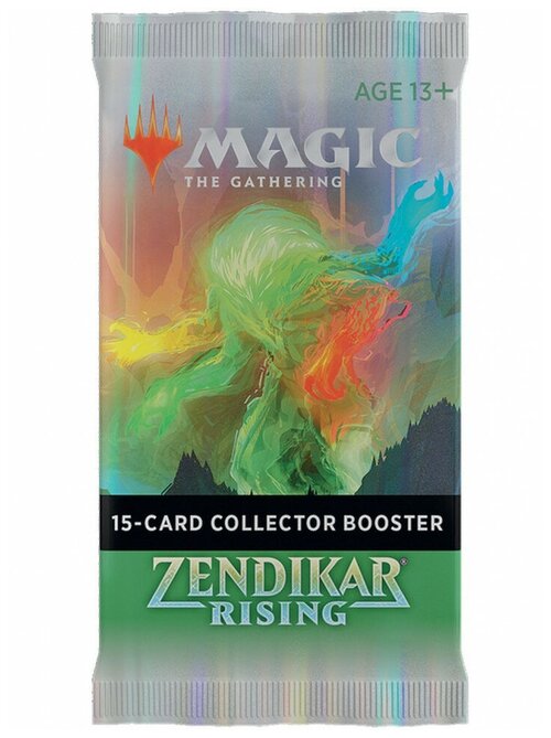 Коллекционный бустер Zendikar Rising (на английском языке) ККИ МТГ MTG, Magic: The Gathering