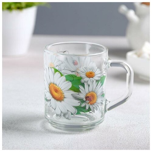 Кружка «Цветник», 250 мл, рисунок микс