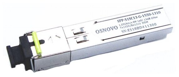Модуль Osnovo SFP-S1SC13-G-1550-1310