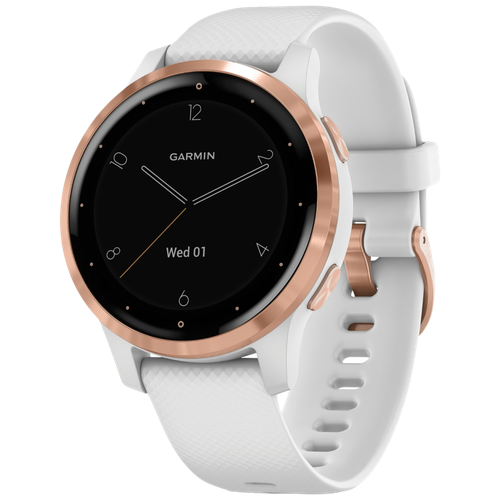 Спортивные часы Garmin Vivoactive 4S White/Rose Gold