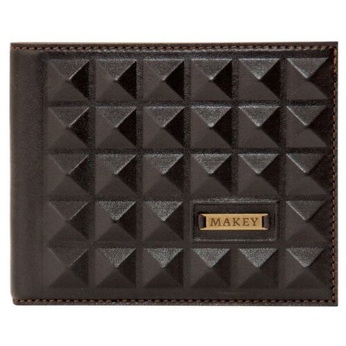 фото Кошелек геометрия, черный makey