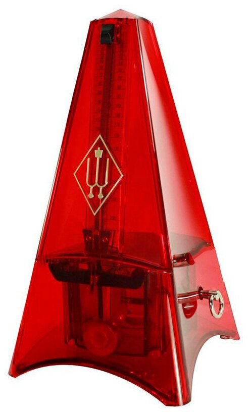 Wittner Tower Line Red Transparent Метроном