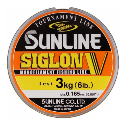 Sunline, Монолеска Siglon V HG, 100м, 2.5, 0.260мм, прозрачная