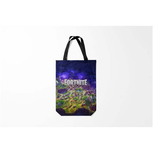фото Сумка-шоппер / 31х42 см / геймерам / fortnite burnettie