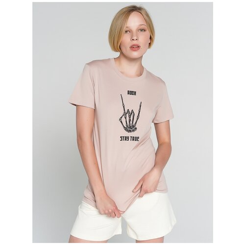 фото Футболка твое, размер xs, бежевый