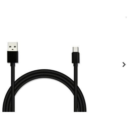 Кабель USB-Type-C черный 1М