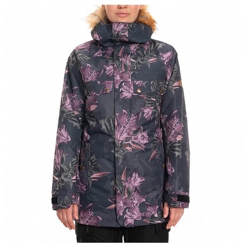 Куртка 686 Wms Dream Insulated Jacket 2020 BLACK TIGER LILY