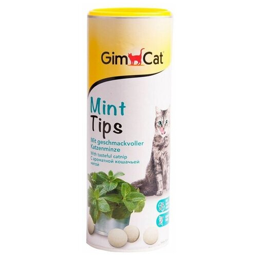 Витаминизированное лакомство Gimcat MintTips для кошек (425 г)