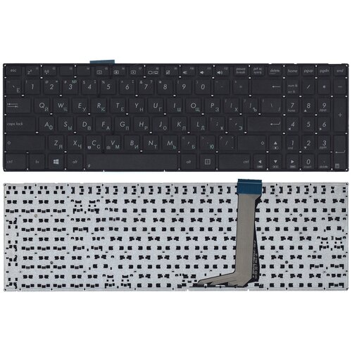 клавиатура для ноутбука asus e502 e502s e502m e502ma e502sa черная Клавиатура для ноутбука Asus E502 черная