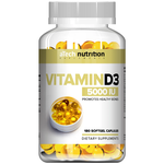 Витамин aTech Nutrition Vitamin D3 5000ME 700 мг (180 капсул) - изображение