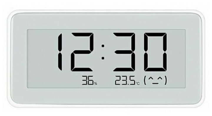 Часы Xiaomi Temperature and Humidity Monitor с датчиком температуры и влажности 2xCR2032