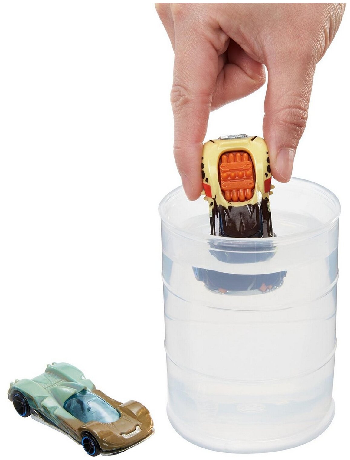 Hot Wheels Набор-сюрприз Машинки меняющие цвет, 2 шт - фото №11