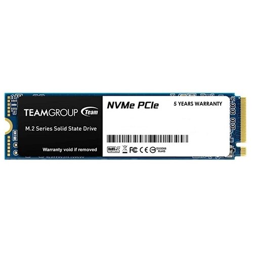 Твердотельный накопитель Team Group 2 ТБ M.2 TM8FP6002T0C101 накопитель ssd m 2 2280 amd r5mp256g8 radeon r5 256gb pcie gen3x4 with nvme 3d tlc 2100 1000mb s iops 200k 200k mtbf 1 5m rtl