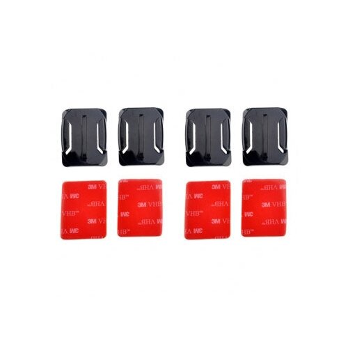 Набор платформ самоклеек для gopro плоское и кривое набор платформ gopro flat and curved adhesive mounts aacft 001