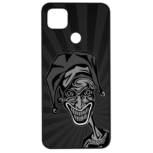 фото Защитный чехол на // xiaomi redmi 9c // "джокер" покер иллюзионист, utaupia, синий