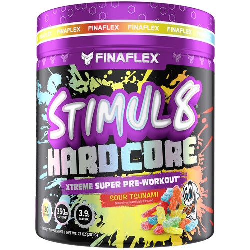 FINAFLEX Stimul8 Hardcore (30 порций) (Sour Tsunami)