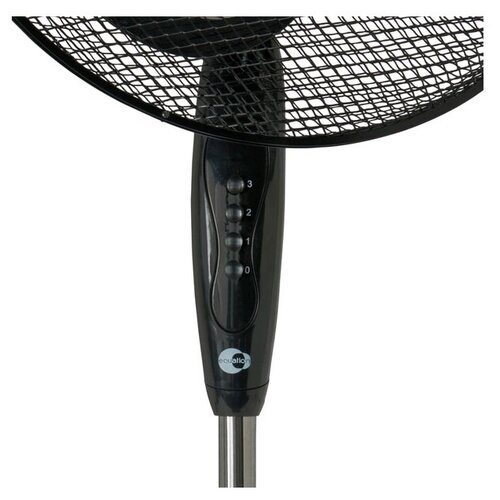 Вентилятор напольный D 40 см 45 Вт поворотный цвет чёрный Altona Equation 199300₽