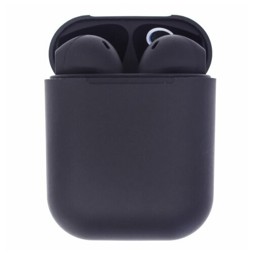 Наушники беспроводные TWS inPods 12 Macaron 50 с боксом для зарядки Bluetooth черный 69000₽