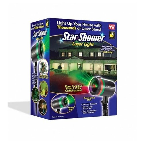 Лазерный звездный проектор STAR SHOWER Laser Light