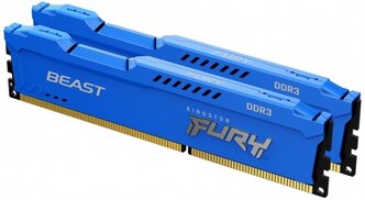 Лучшие Оперативная память Kingston DDR3 2 x 4 ГБ DIMM 1866 МГц