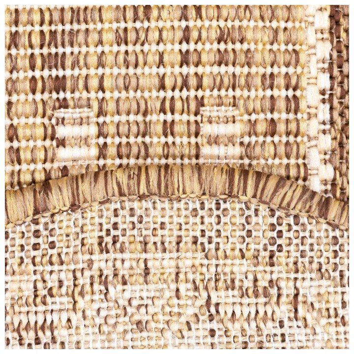Ковер-циновка Люберецкие ковры Эко 7903-23 овальный, 0,5 x 0,8 м - фотография № 3