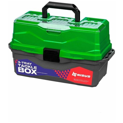 фото Ящик для снастей tackle box, трехполочный, nisus тонар