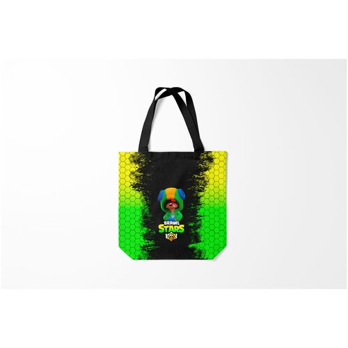 фото Сумка-шоппер / 40х40 см / геймерам / brawl stars бравл старс леон burnettie