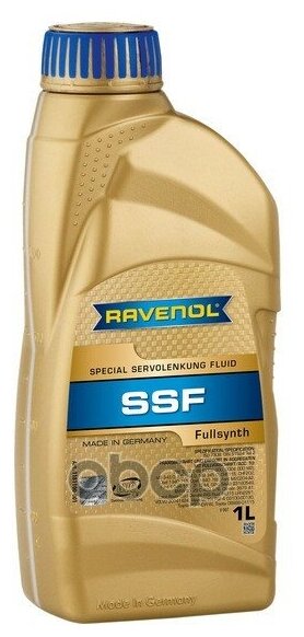 RAVENOL 1181100001 Жидкость для гидроусилителя 1л SSF (синтетика)