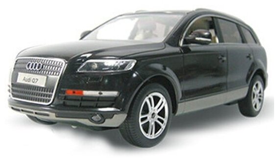 Машина на радиоуправлении Rastar 27300 Audi Q7, 1:24, черный