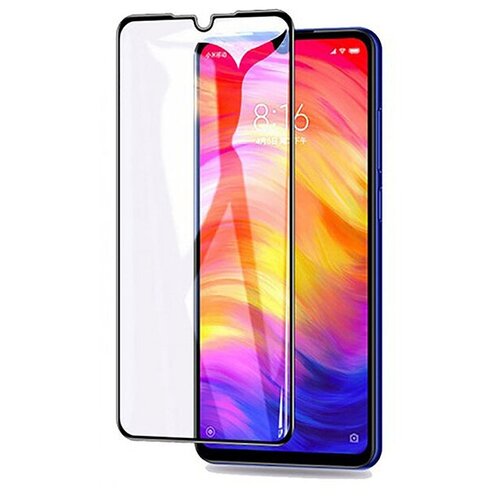Защитное стекло полноклеевое FULL SCREEN для Xiaomi Redmi Note 8 Pro черный