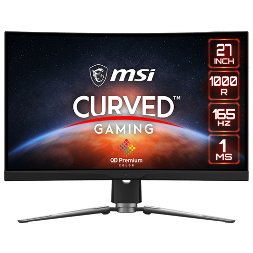 27 Монитор MSI MPG ARTYMIS 273CQR-QD, 2560x1440, 145 Гц, *VA, черный