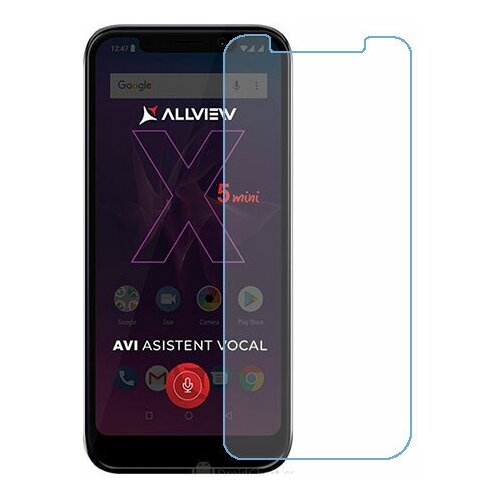 Allview Soul X5 Mini защитный экран из нано стекла 9H одна штука allview v4 viper защитный экран из нано стекла 9h одна штука