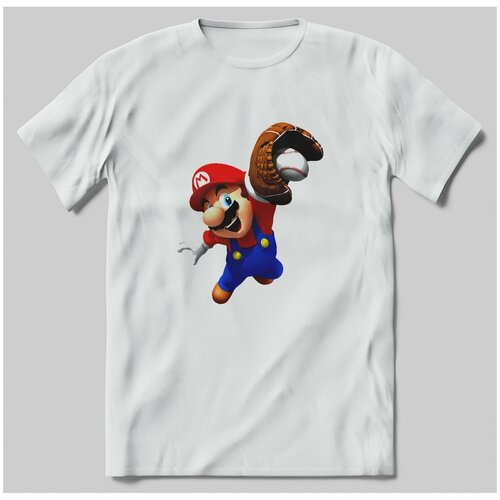 фото Футболка с принтом mario - 214 brut-shop