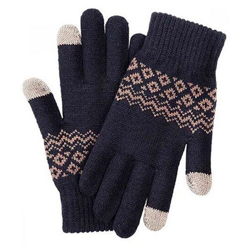 фото Перчатки xiaomi touchscreen winter wool gloves (st20190601)синий