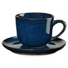 Чашка для эспрессо с блюдцем Asa Selection Saisons Midnight Blue - изображение