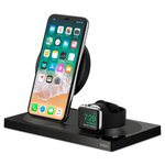 Беспроводная док-станция Belkin BoostUp для iPhone/Apple Watch (Black) - изображение