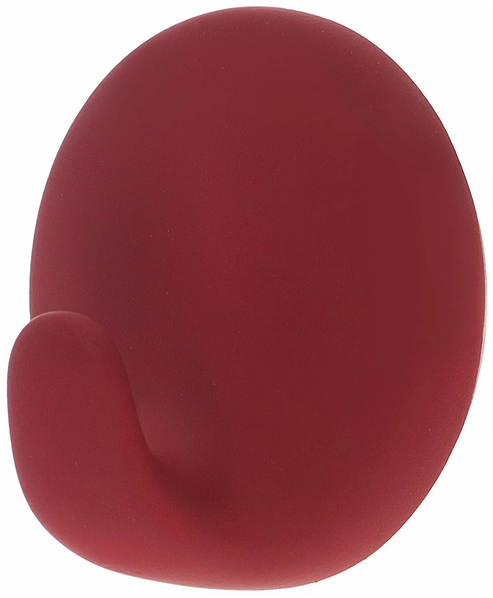 Самоклеющийся крючок диаметр 5.7 см пластик цвет пунш поможет поддерживать идеальный порядок на вашей кухне или в ванной