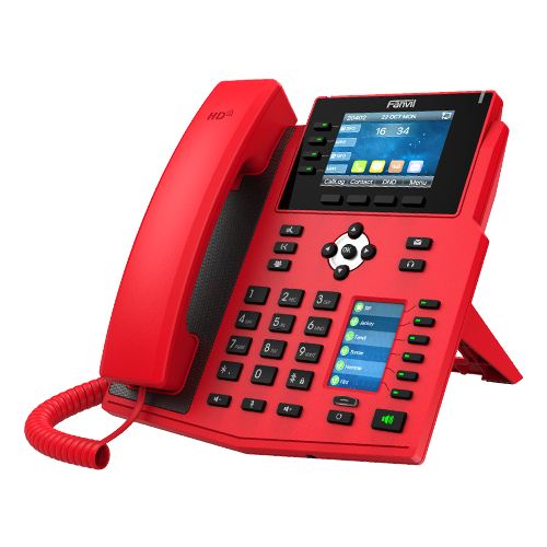 фото Voip-телефон fanvil x5u red