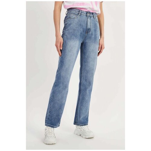 фото Джинсы baon женские, модель: b3022005, цвет: light blue denim, размер: 27