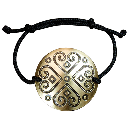 фото Sbormag браслет-шнурок «преуспевание». тиснение