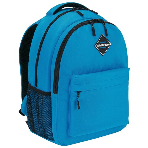 Купить Ученический рюкзак ErichKrause EasyLine с двумя отделениями 20L Neon Blue (в пакете по 1шт.) (48613)
