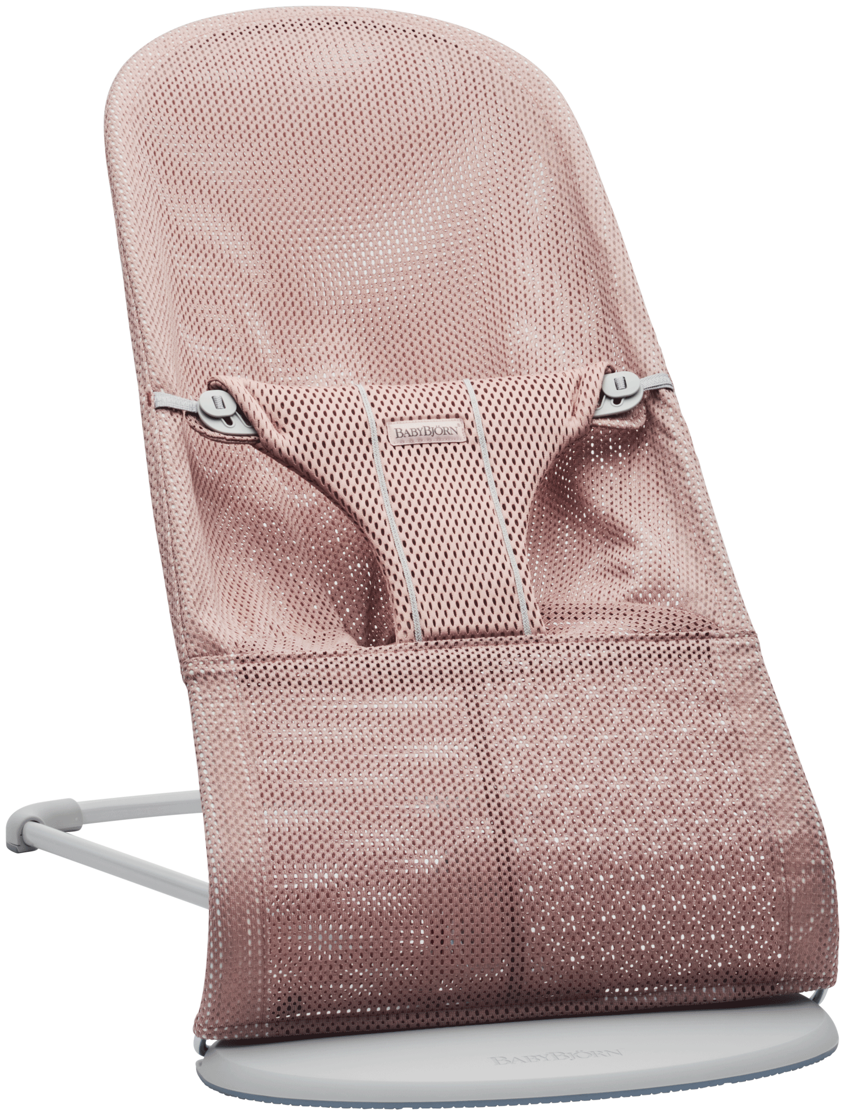 Кресло-шезлонг BabyBjorn Bliss Mesh Dusty Pink пепельно-розовый