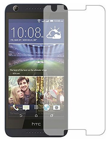 HTC Desire 626G+ защитный экран Гидрогель Прозрачный (Силикон) 1 штука