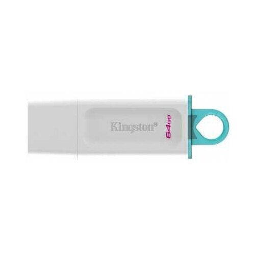 фото Флеш диск kingston 64gb datatraveler exodia, usb 3.2 gen.1, белый+жёлтый (kc-u2g64-5r)